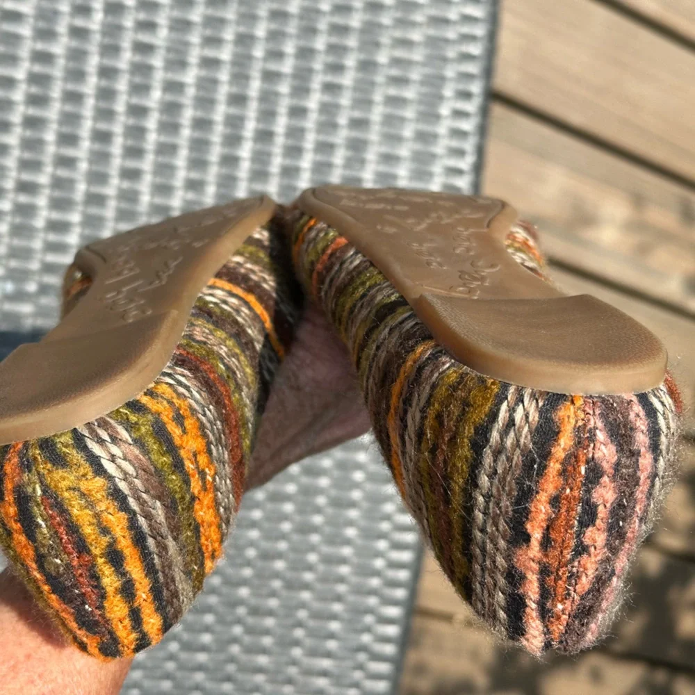 B.o.c. multi color tweed‎ flats size 8/39